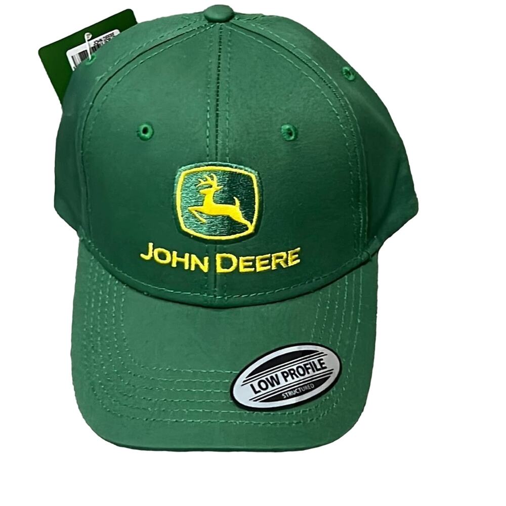 John Deere Hat - NWT - Green, embroidered